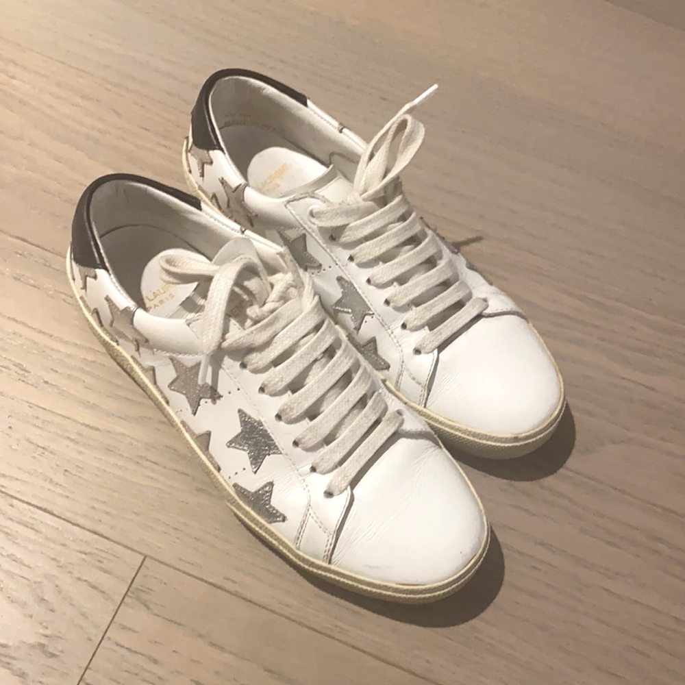 Saint Laurent California Leather Sneaker